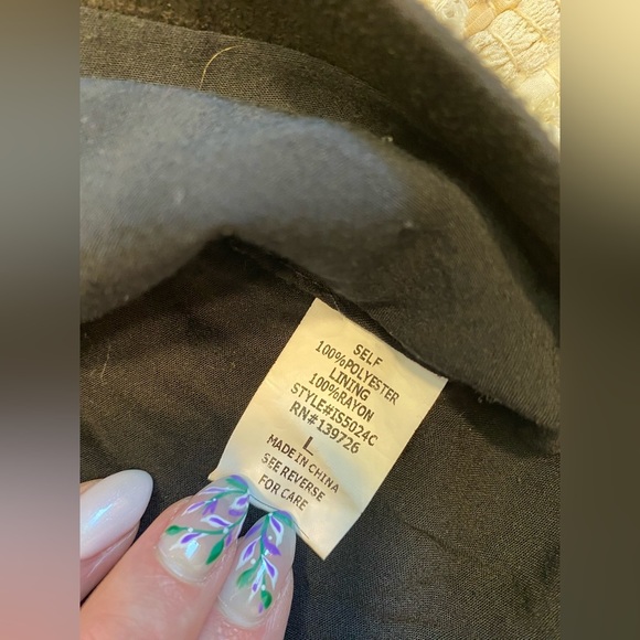 Honey Punch Suede My Day Black Suede Skirt Size L - Picture 10 of 11